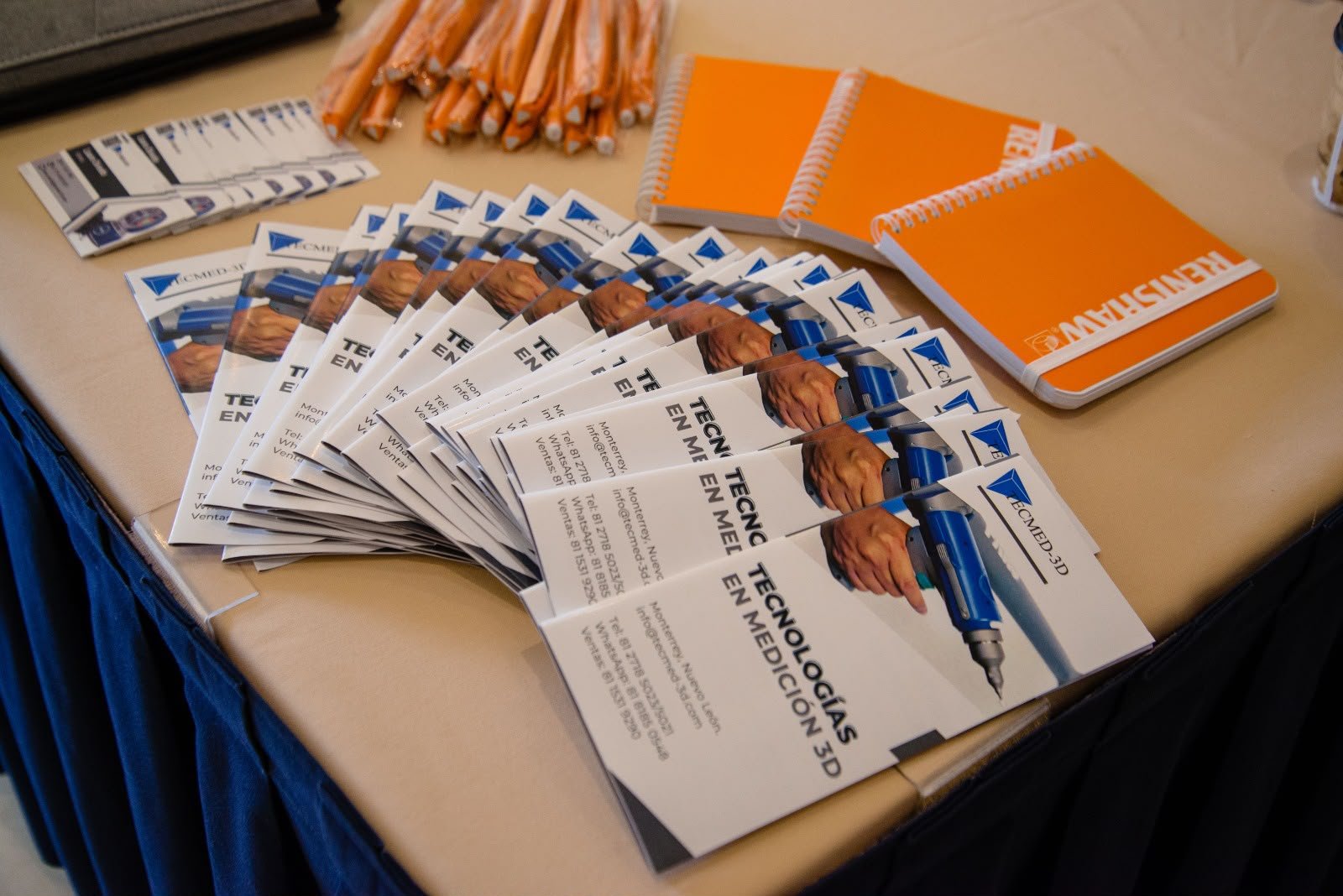 Material promocional TECMED-3D